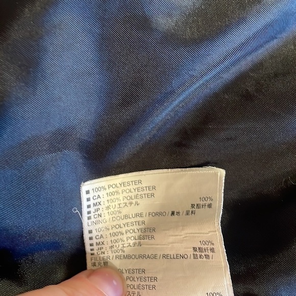 Old navy women’s Small vest quilted puff black jacket basic simple staple zip - Picture 5 of 7